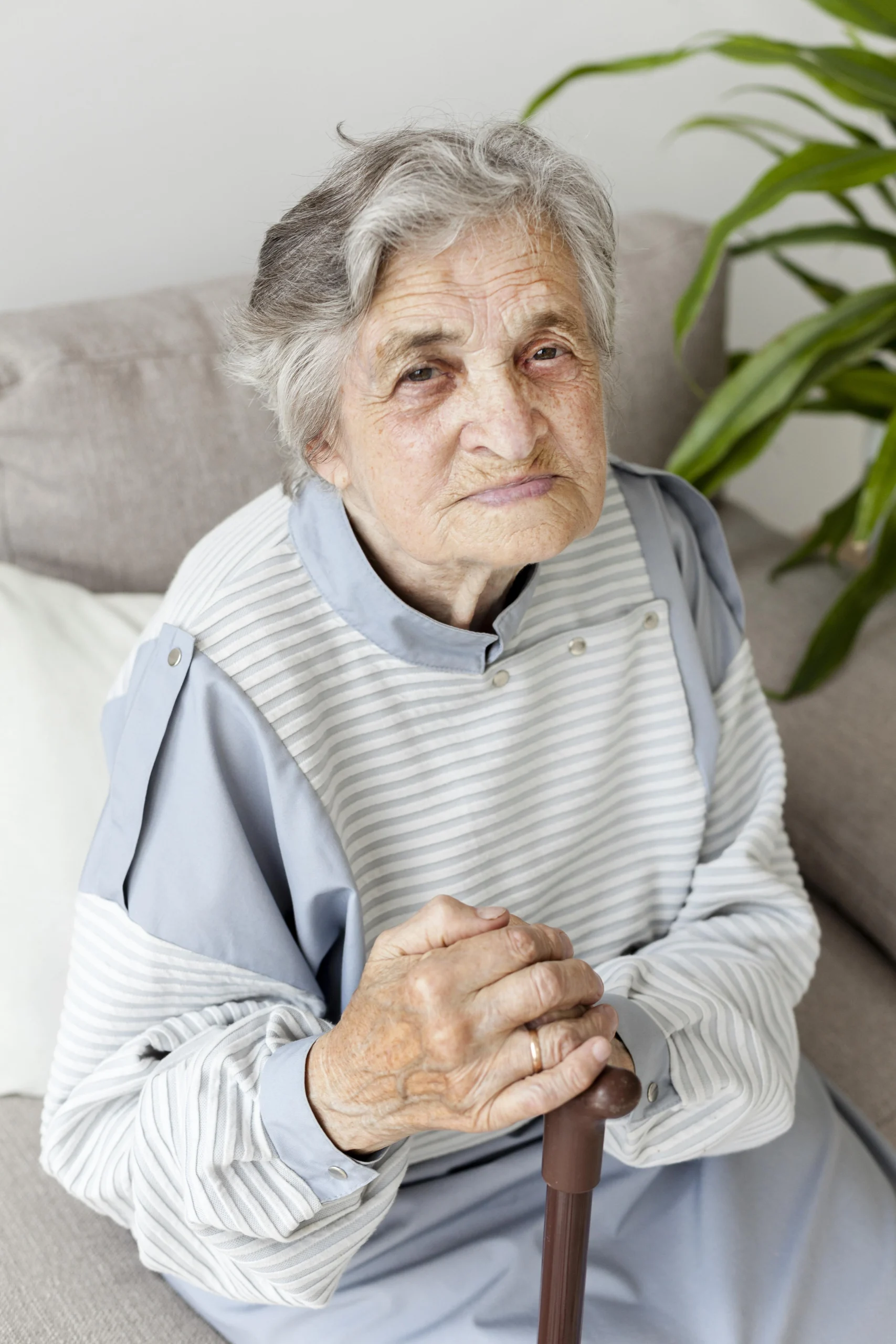 elderly-grandmother-relaxing-home